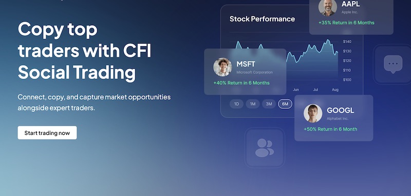 Copy Top Traders, Earn Big with CFI Social Trading